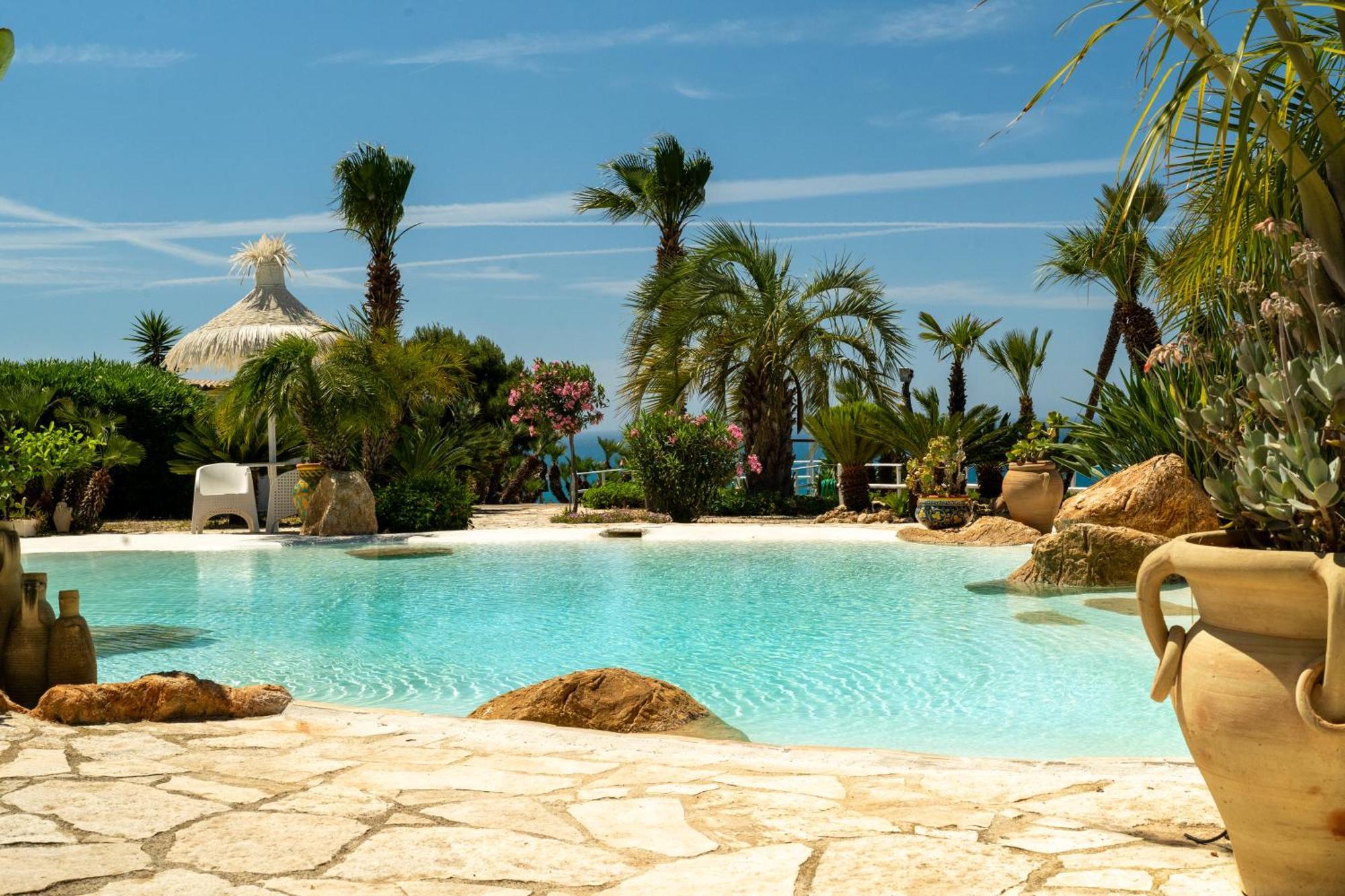 Casa Vacanze Verdemare Con Piscina Рибера Екстериор снимка